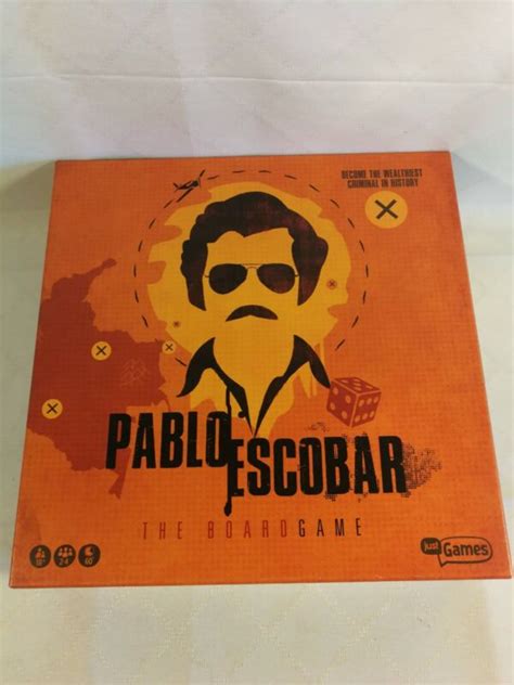 pablo escobar game|Just for Games Pablo Escobar The Board game .